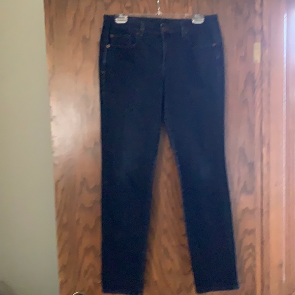 BUNDLE 4/$30. EUC CALVIN KLEIN ladies 29/8 curvy skinny stretch jeans dark denim - Picture 1 of 9